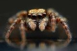 Fototapeta Skokowy pająka zbliżenie