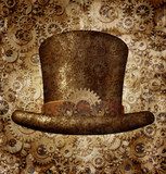 Obraz Steampunk Top Hat